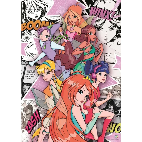 Pohádky Winx club 500ks puzzle - Clementoni obrázek 2