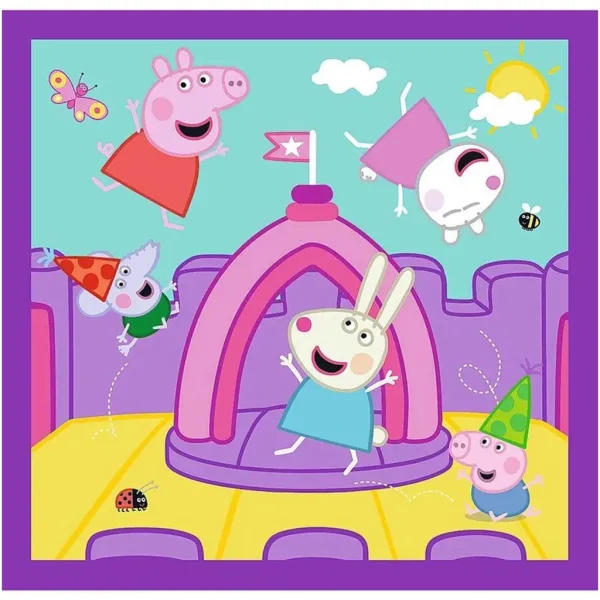 Peppa prasátko 3 v 1 20-36-50ks puzzle - Trefl obrázek 3