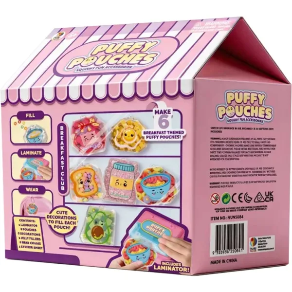 Puffy Pouches: Pufi charm design set - snídaně obrázek 3