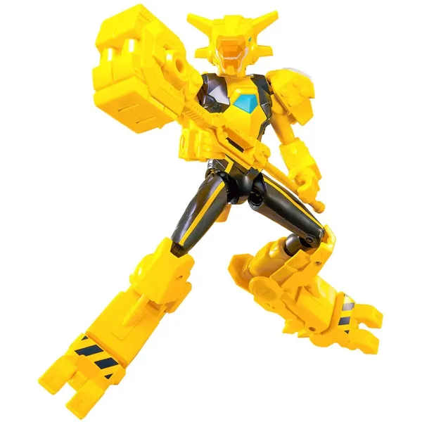 Quantum Heroes: Dinoster Delby akční figurka se žlutým brněním 20 cm obrázek 3