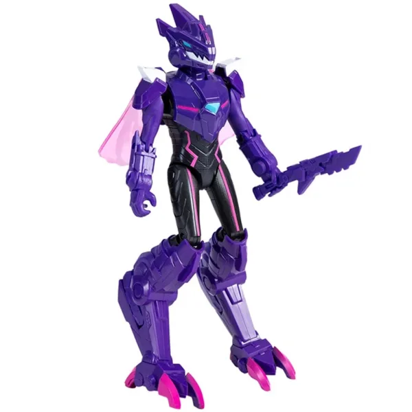 Quantum Heroes: Dinoster Trina akční figurka s fialovým brněním 20 cm obrázek 3