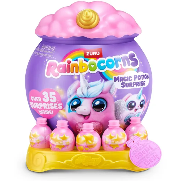Rainbocorns: Magic Potion Surprise překvapení s kouzelným lektvarem plyšová postavička v několika variantách 1ks obrázek 1