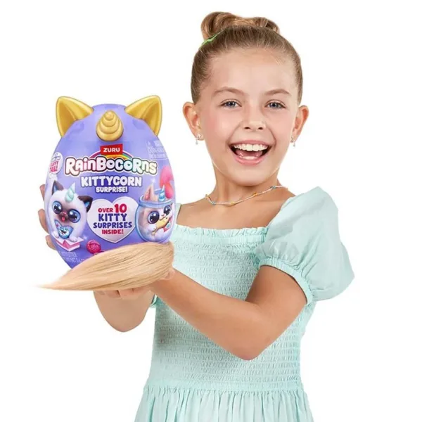 Rainbocorns: Pocket Kittycorn překvapení kočka plyšová figurka v několika variantách 1ks obrázek 3