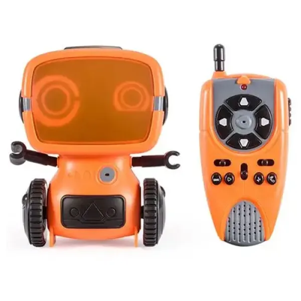 RC interaktivní TalkBot robot s walkie-talkie režimem v oranžové barvě 2,4GHz obrázek 10