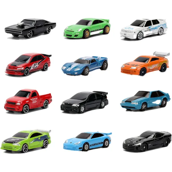 Rychle a zběsile Nano Hollywood Rides autíčka překvapení balení 1 ks – Jada Toys obrázek 2