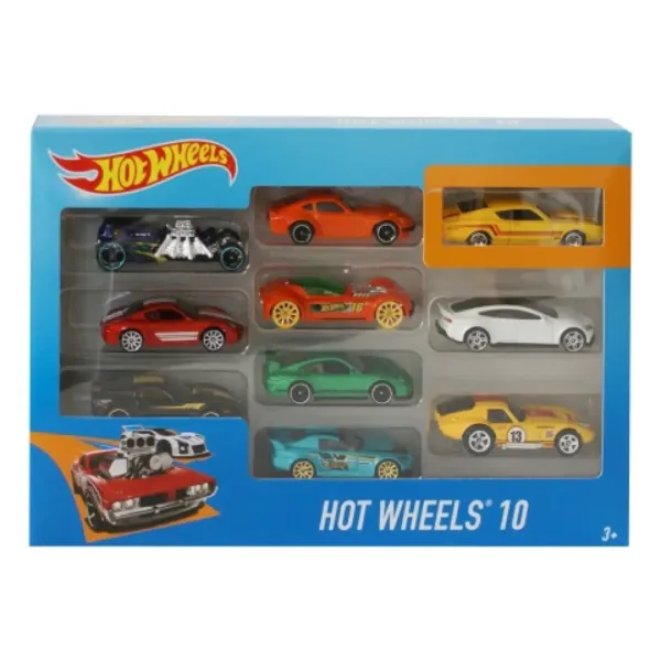 Hot Wheels malá auta sada 10ks - Mattel obrázek 2
