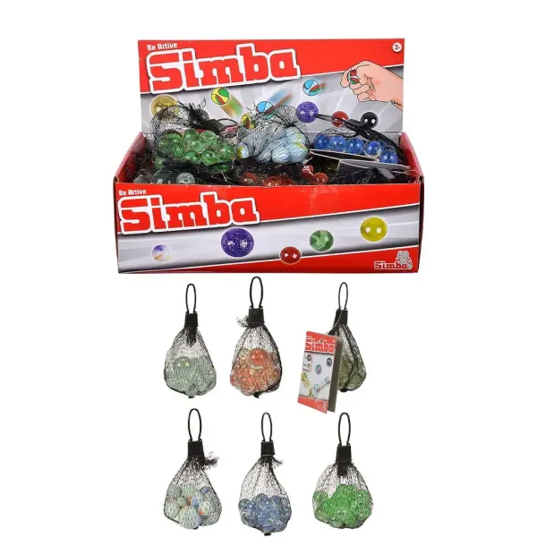 Sada skleněných kuliček 21ks v různých variantách - Simba Toys obrázek 3