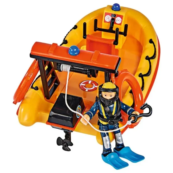 Požárník Sam: Neptun motorový člun s figurkou Penny - Simba Toys obrázek 3