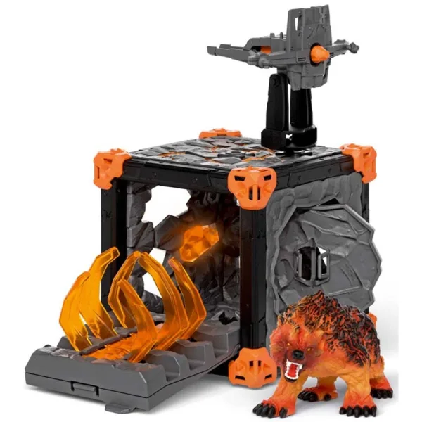 Schleich: Eldrador BattleCave – Hlava lávového medvěda (42732) obrázek 5