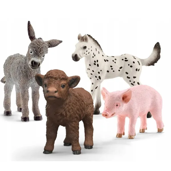 Schleich: Farm World Farm zvířátka figurka – 4 ks set (42740) obrázek 2