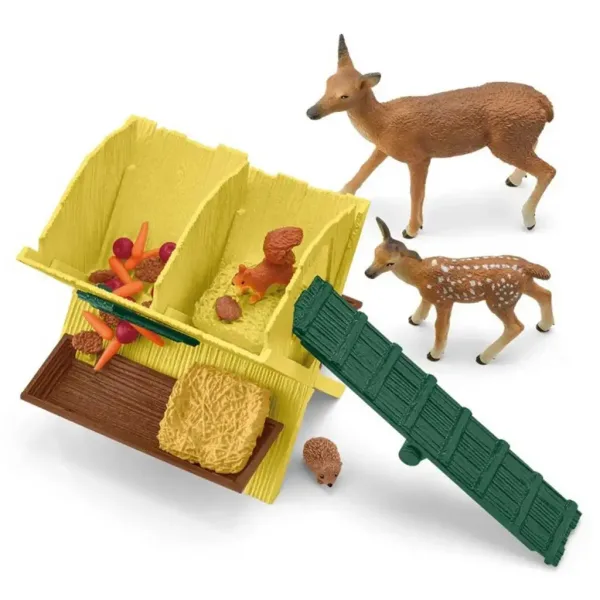 Schleich: Farm World - Krmítko pro lesní zvířata herní set (42658) obrázek 4