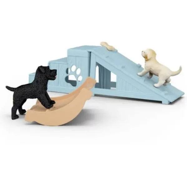 Schleich: Farm World Štěňátka hrací dům herní set (42763) obrázek 4