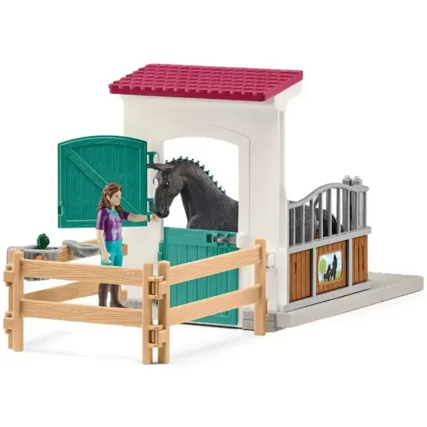 Schleich: Horse Club - Lisa a Storm jezdecká box hračka obrázek 3