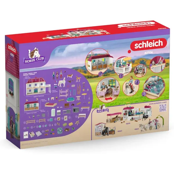 Schleich: Horse Club - Lakeside Stáj herní sada (42706) obrázek 2