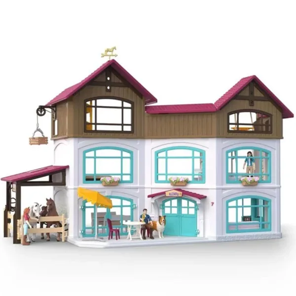 Schleich: Horse Club Rybářská vila a stáj (42785) obrázek 2