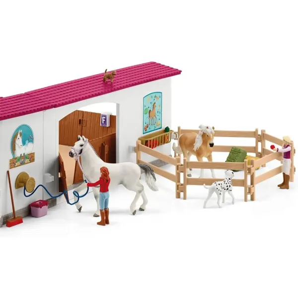 Schleich: Horse Club - Sada arény stáje (42639) obrázek 5