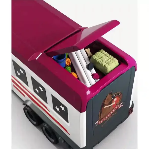 Schleich: Terénní auto s přívěsem a koňmi (42705) obrázek 8