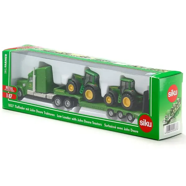 SIKU Kamion John Deere s traktory herní set 1/87 obrázek 3