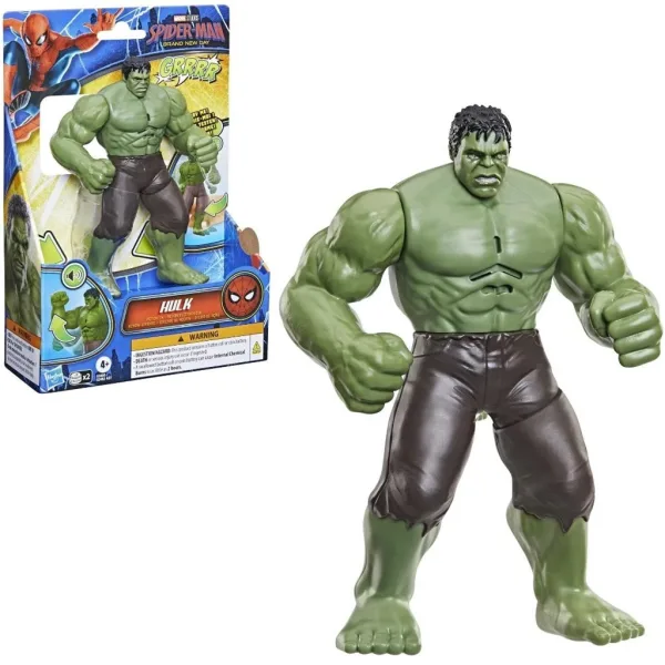 Spider-Man Nový den: Hulk akční figurka se zvukem 15cm - Hasbro obrázek 2