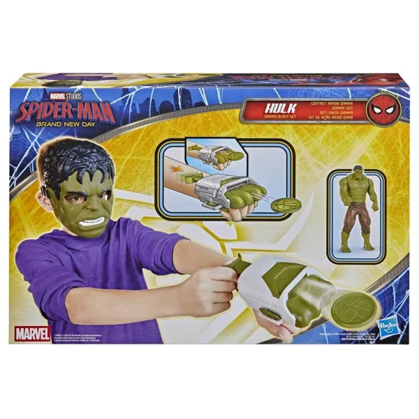 Spider-Man Nový den: Hulk Gamma blast set – Hasbro obrázek 2