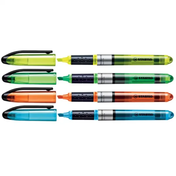 Stabilo: Navigator zvýrazňovač 1-4mm 4ks sada obrázek 2