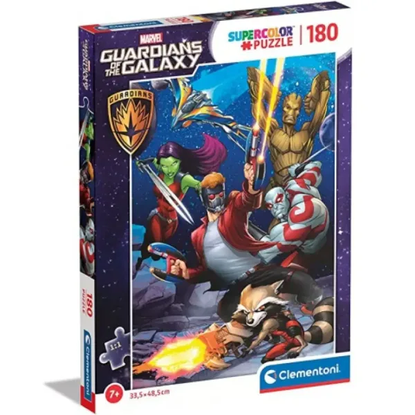Supercolor 180dílné puzzle Strážci Galaxie - Clementoni obrázek 1