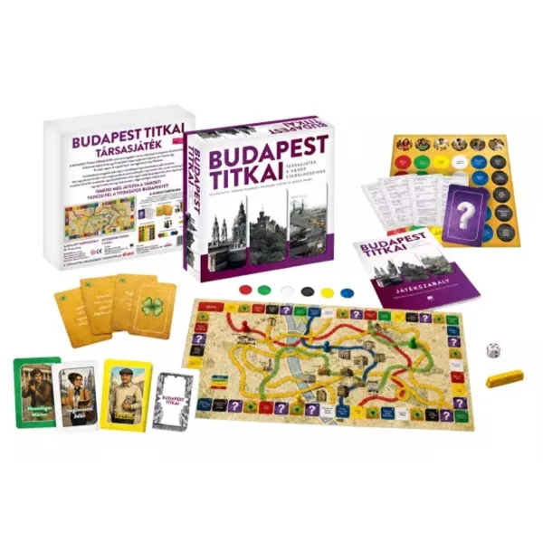 Tajemství Budapešti společenská hra obrázek 2