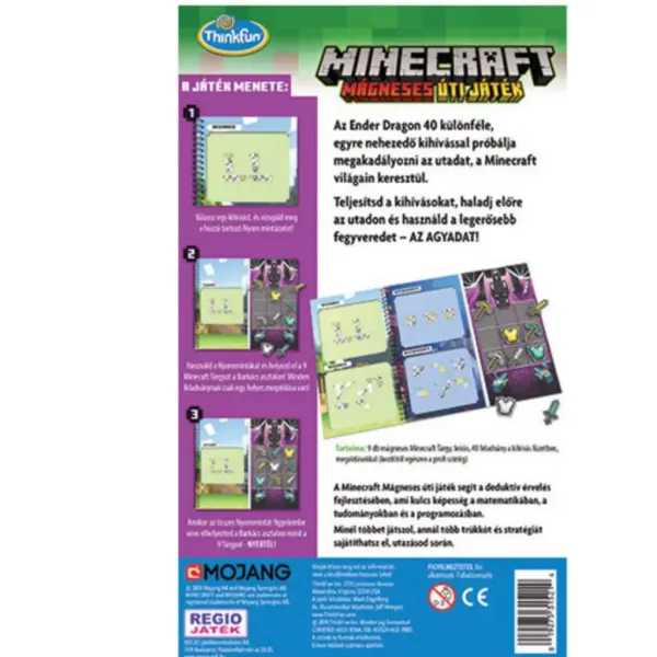 Thinkfun: Minecraft magnetická cestovní hra obrázek 5