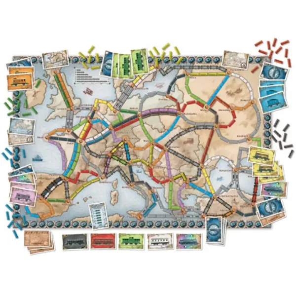 Ticket to Ride Evropa desková hra obrázek 3