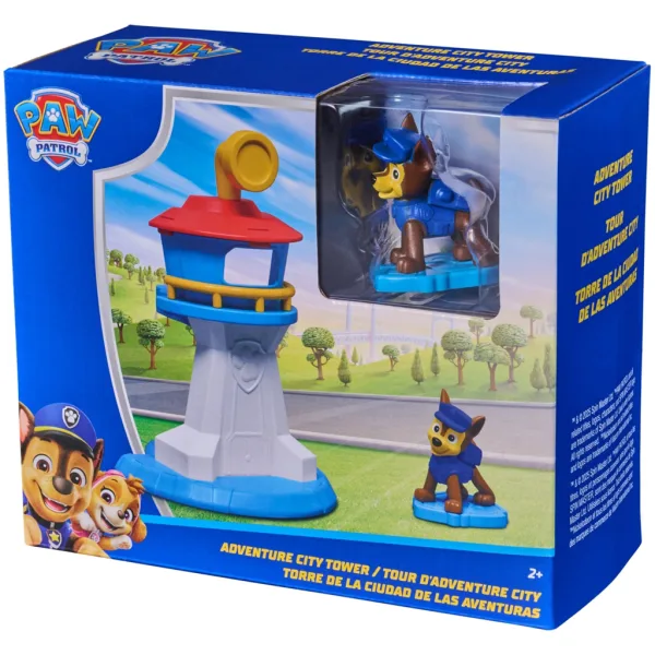 Paw Patrol: Adventure City Tower vyhlídková věž s figurkou Chase – Spin Master obrázek 2