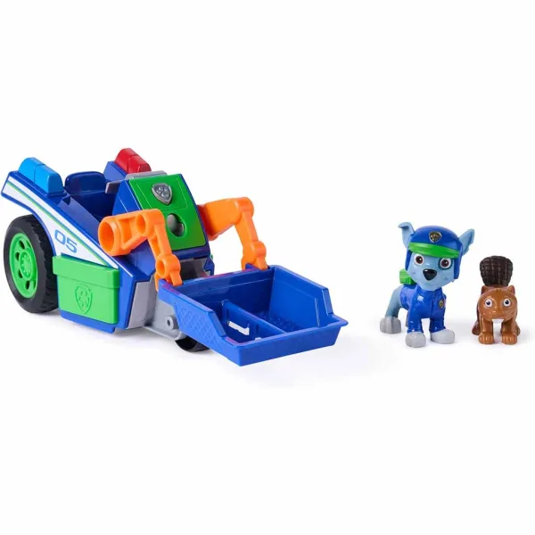 Paw Patrol: Hledání a záchrana tažného vozidla Rocky s figurkou - Spin Master obrázek 3