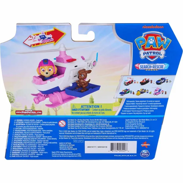 Paw Patrol: Hledání a záchrana zatahovací vozidlo Skye s figurkou - Spin Master obrázek 2