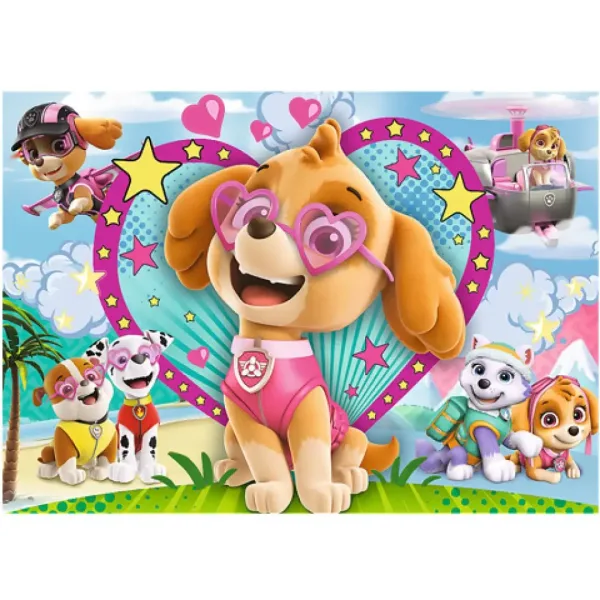 Paw Patrol: Třpytivá Skye 100ks puzzle - Trefl obrázek 2