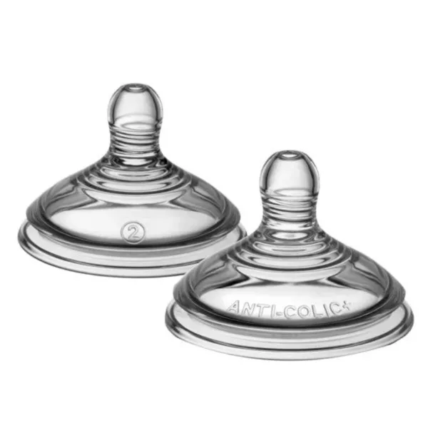 Tommee Tippee: Antikoliková středně průtoková savička (3 měsíce+) 2 ks obrázek 2