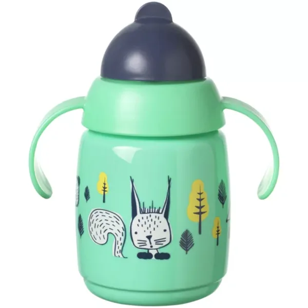 Tommee Tippee: Superstar Zelený Skládací Učící Hrnek 300ml obrázek 2