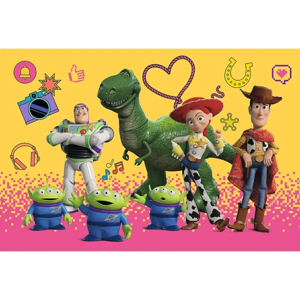 Toy Story 5 Hračky a přátelé 24ks Maxi puzzle - Trefl obrázek 2