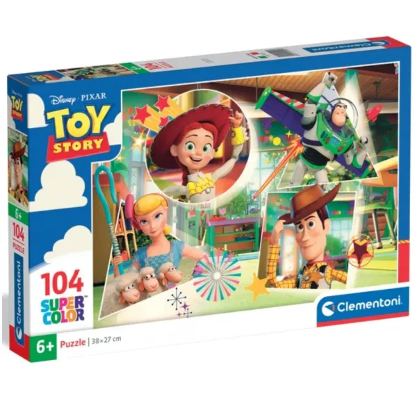 Toy Story Super Color puzzle 104 ks - Clementoni obrázek 1