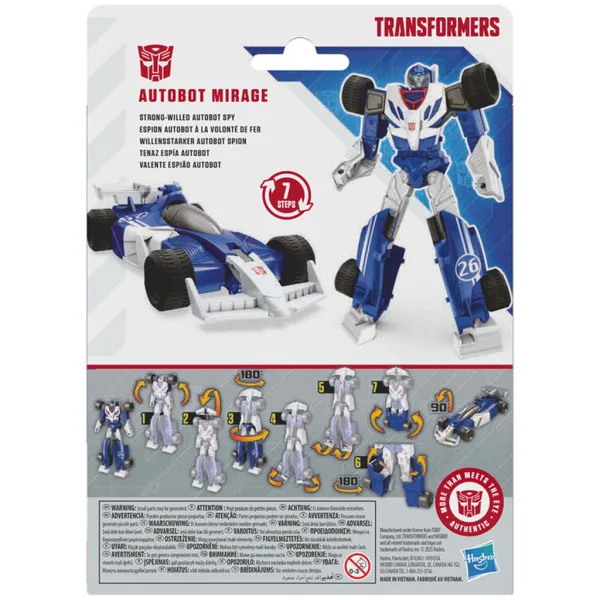 Transformers: Authentics Alpha – Autobot Mirage přetvořitelná robotická figurka - Hasbro obrázek 4