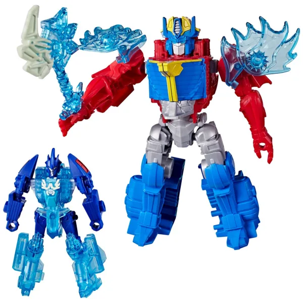Transformers Cyberworld: Hrdinové otevřeného moře Energonová vlna Optimus Prime a Mirage, robotické figurky - Hasbro obrázek 2