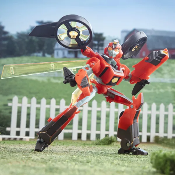 Transformers: EarthSpark Deluxe Terran Twitch přeměnitelná akční figurka - Hasbro obrázek 3