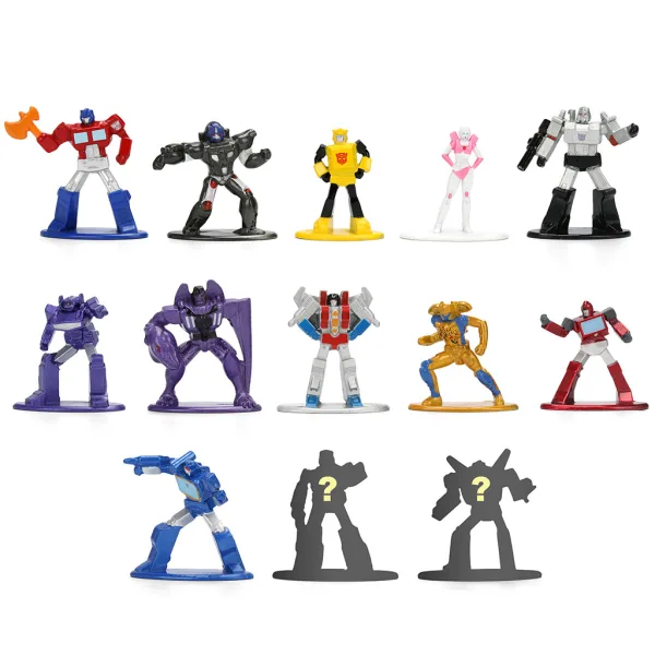 Transformers: Nano Metalfigs kovová překvapení figura, více druhů, 1 ks – Jada Toys obrázek 2