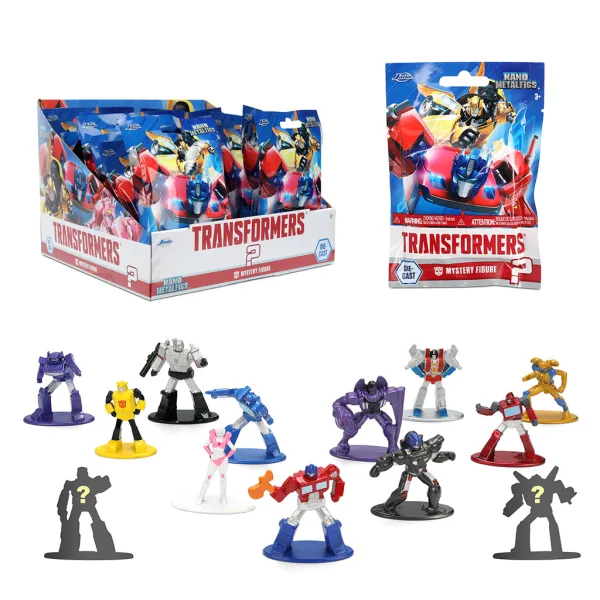 Transformers: Nano Metalfigs kovová překvapení figura, více druhů, 1 ks – Jada Toys obrázek 3