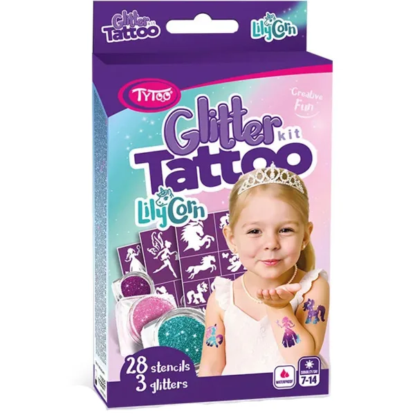 TyToo: LilyCorn třpytivá tetování sada obrázek 1