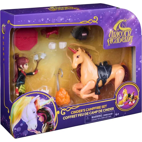 Unicorní Akadémie: Valentina a Cinder kempingový set - Spin Master obrázek 1