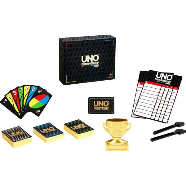 UNO Šampion karetní hra sada - Mattel obrázek 2