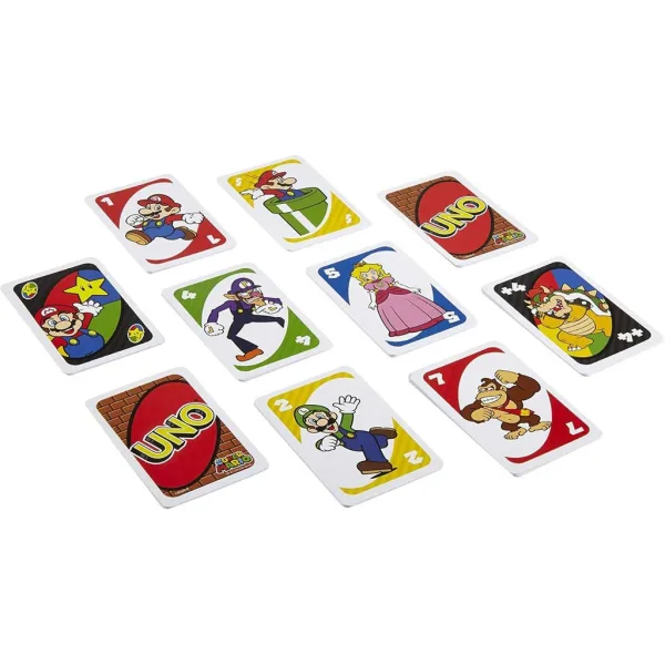 UNO Super Mario karetní hra - Mattel obrázek 3