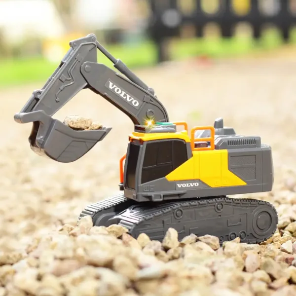 Volvo bagr se světelnými a zvukovými efekty 23cm - Dickie Toys obrázek 5