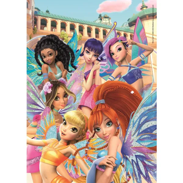 Winx Club tým 104dílná maxi puzzle - Clementoni obrázek 2