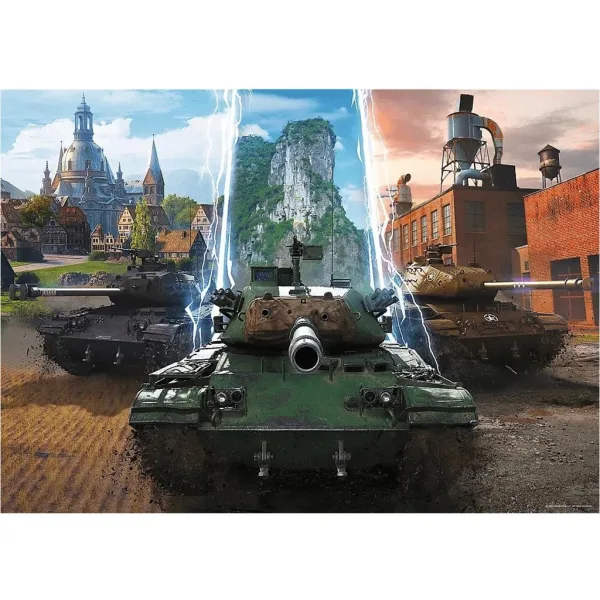 World of Tanks - Je čas jednat! - 500 dílků puzzle - Trefl obrázek 2