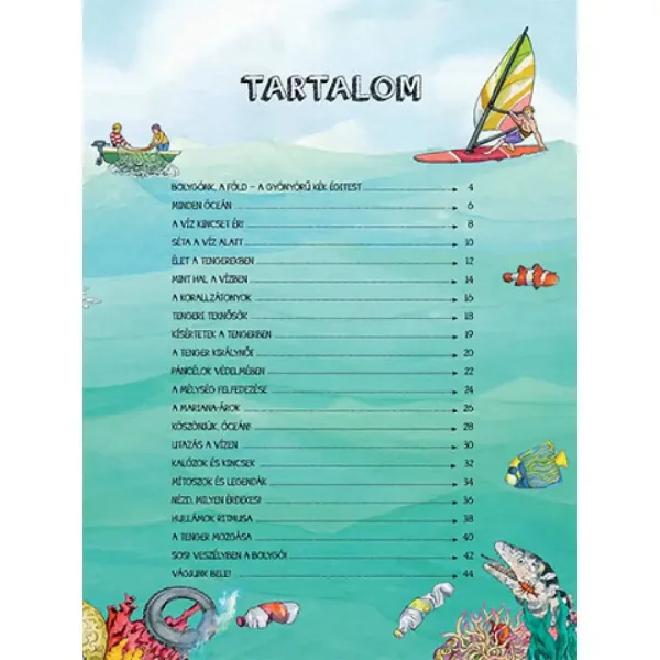 Zábavná věda - Moře a oceány populárně-naučná kniha obrázek 3